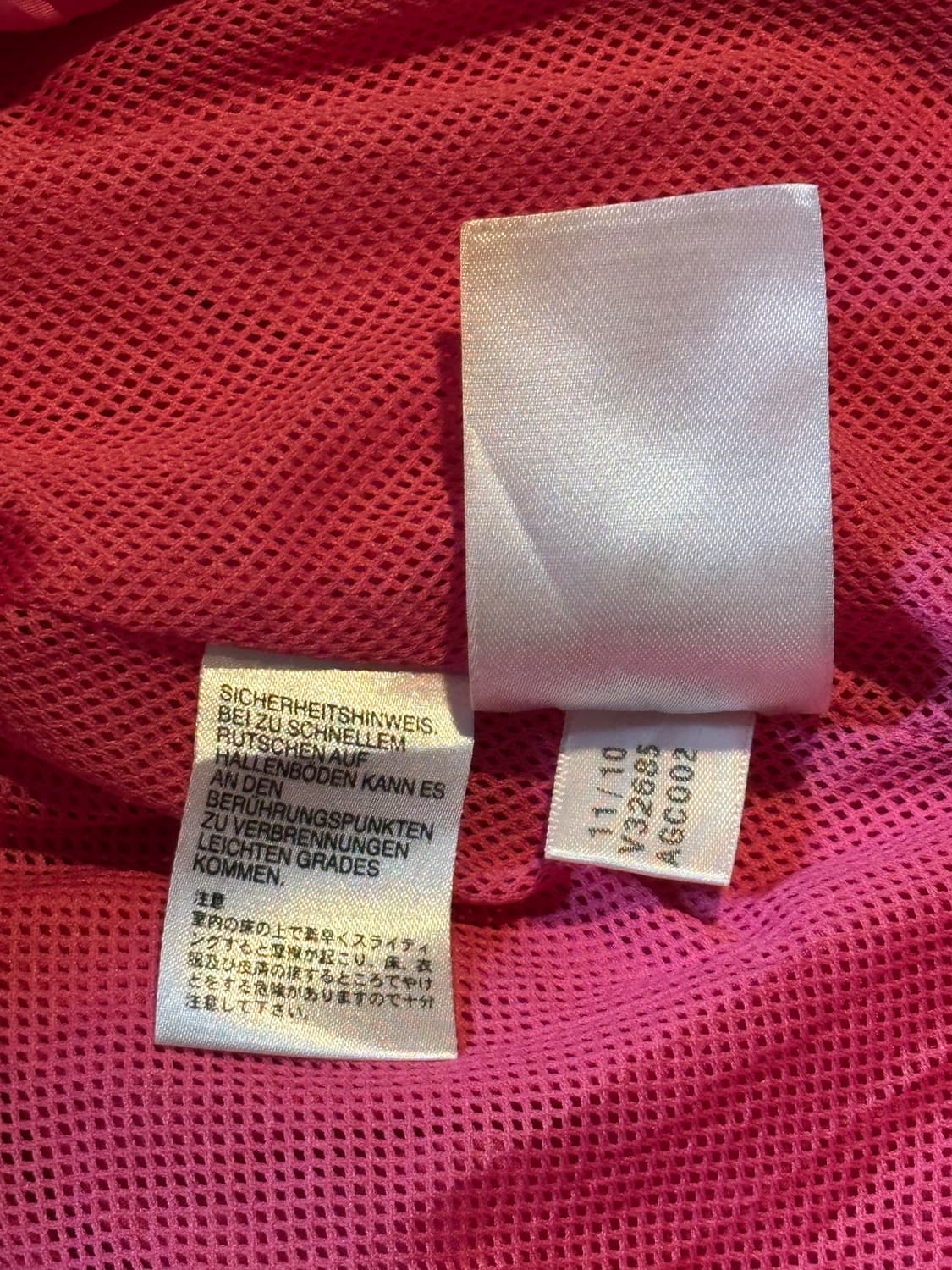 아디다스 ADIDAS 오리지널 바람막이 자켓 핑크 우먼스 36 상품이미지7