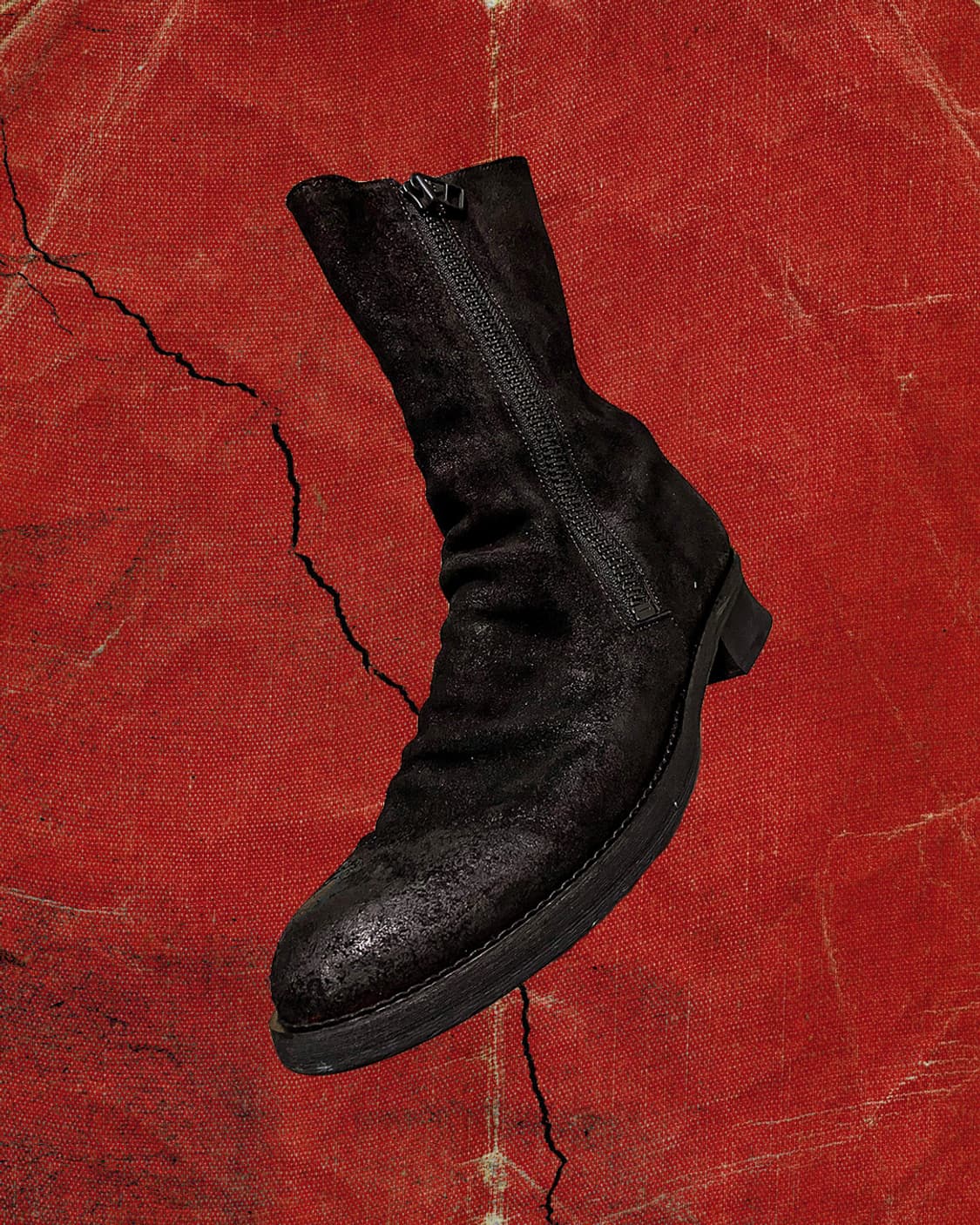 Alfredo bannister 90s 롱 드레이프 오일워시드 부츠 42 상품이미지1