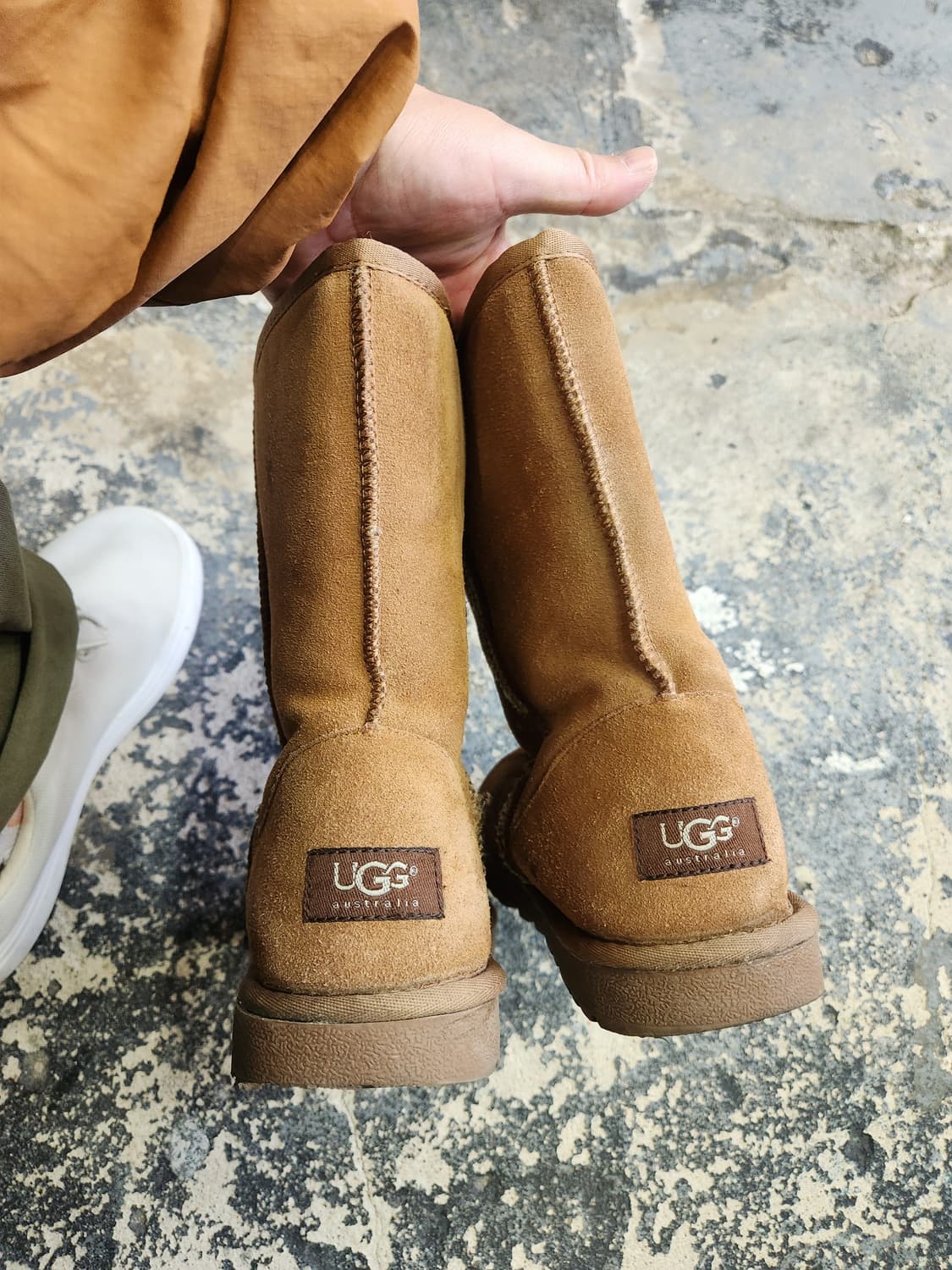 어그 브라운 클래식 쇼트 부츠 260mm
​
 상품이미지5