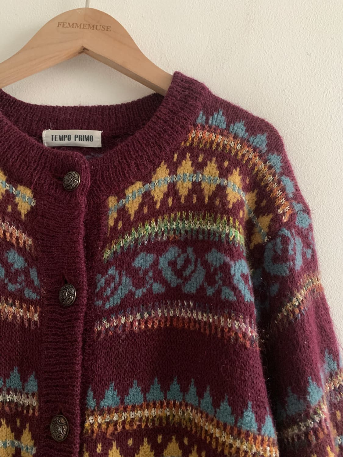 Ethnic Warm Vintage Cardigan 상품이미지3