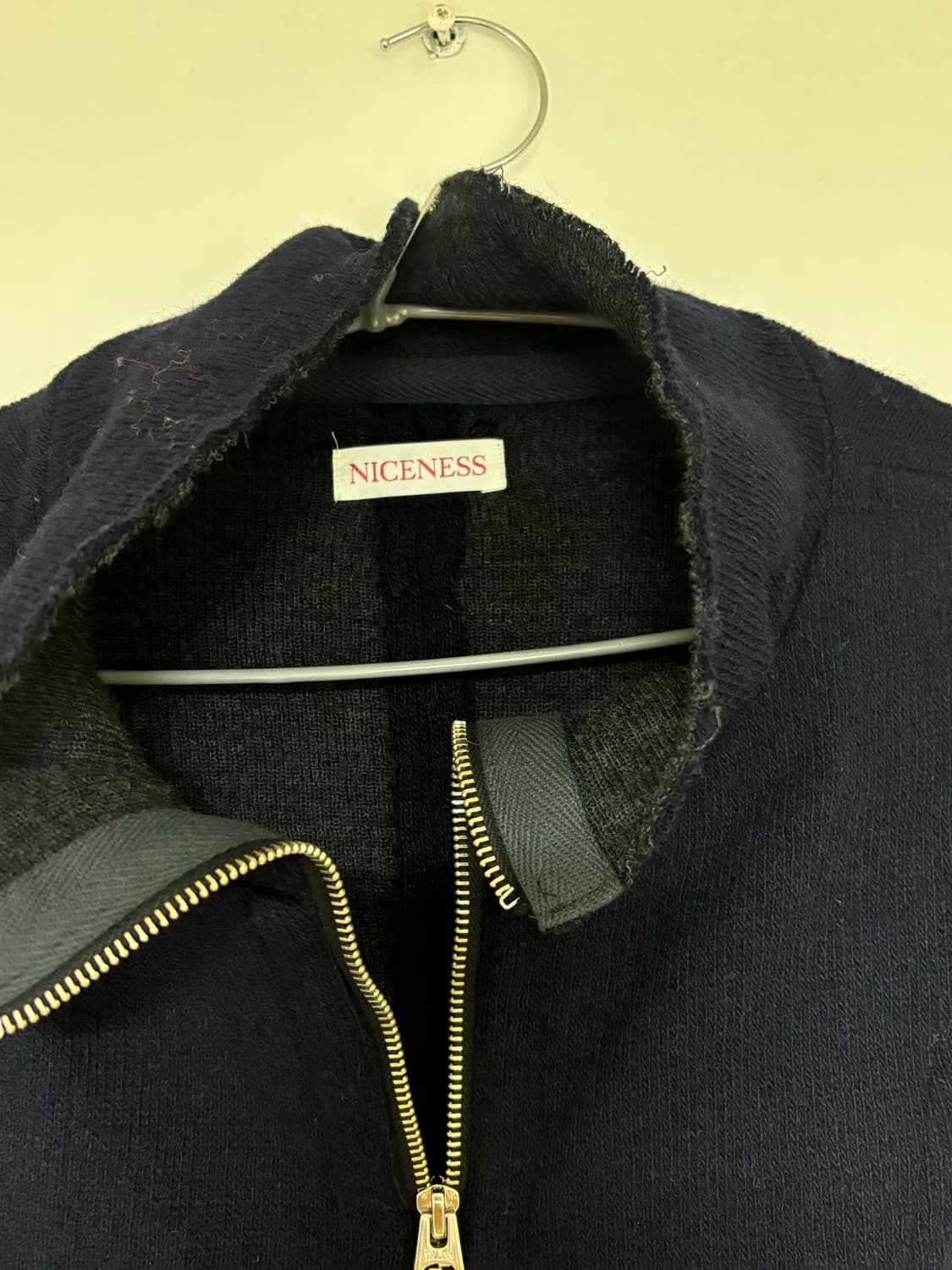 나이스네스 brent 울 집업 상품이미지5