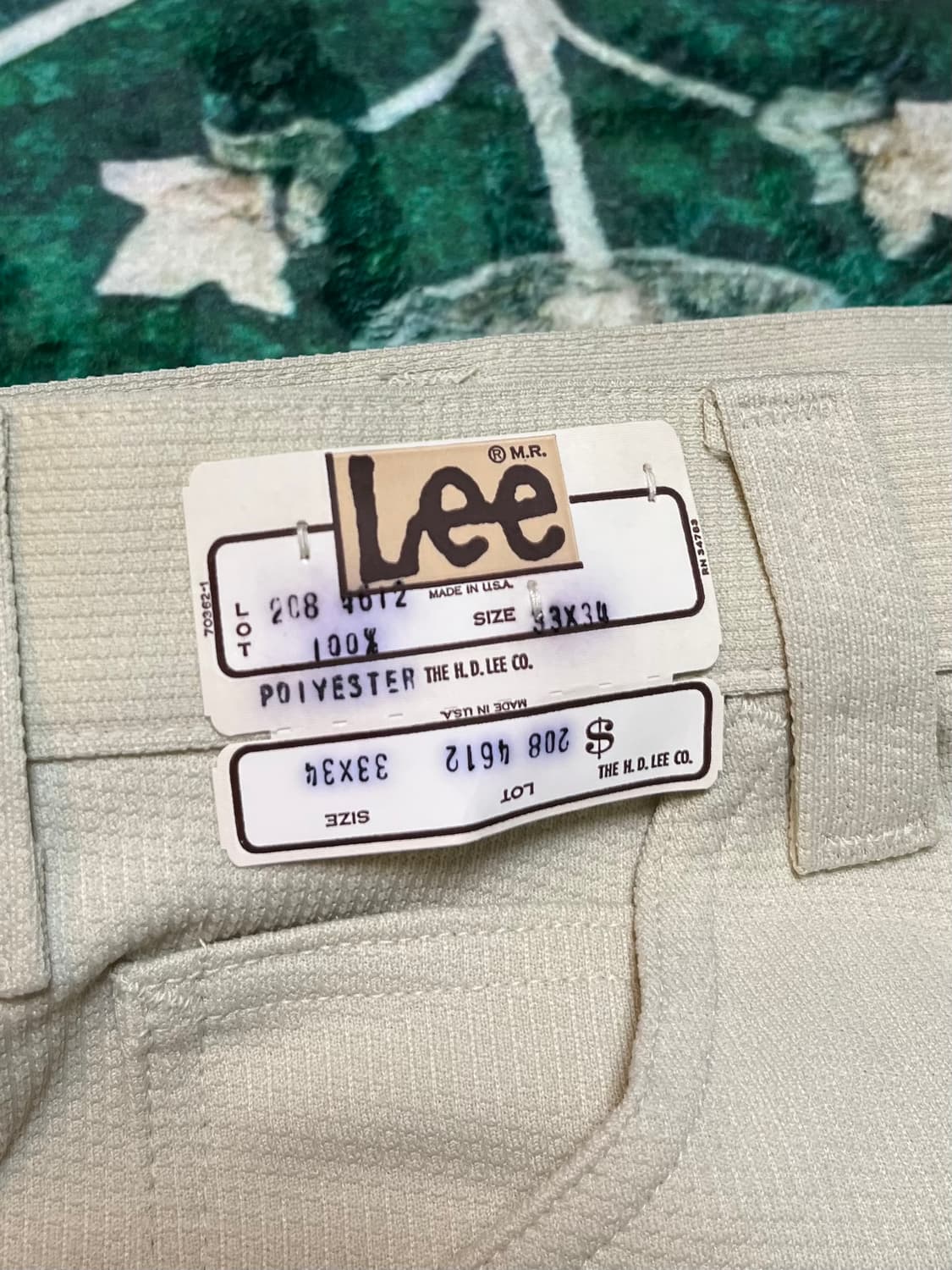 70s Lee riders boot cut pants (33x34) 상품이미지6