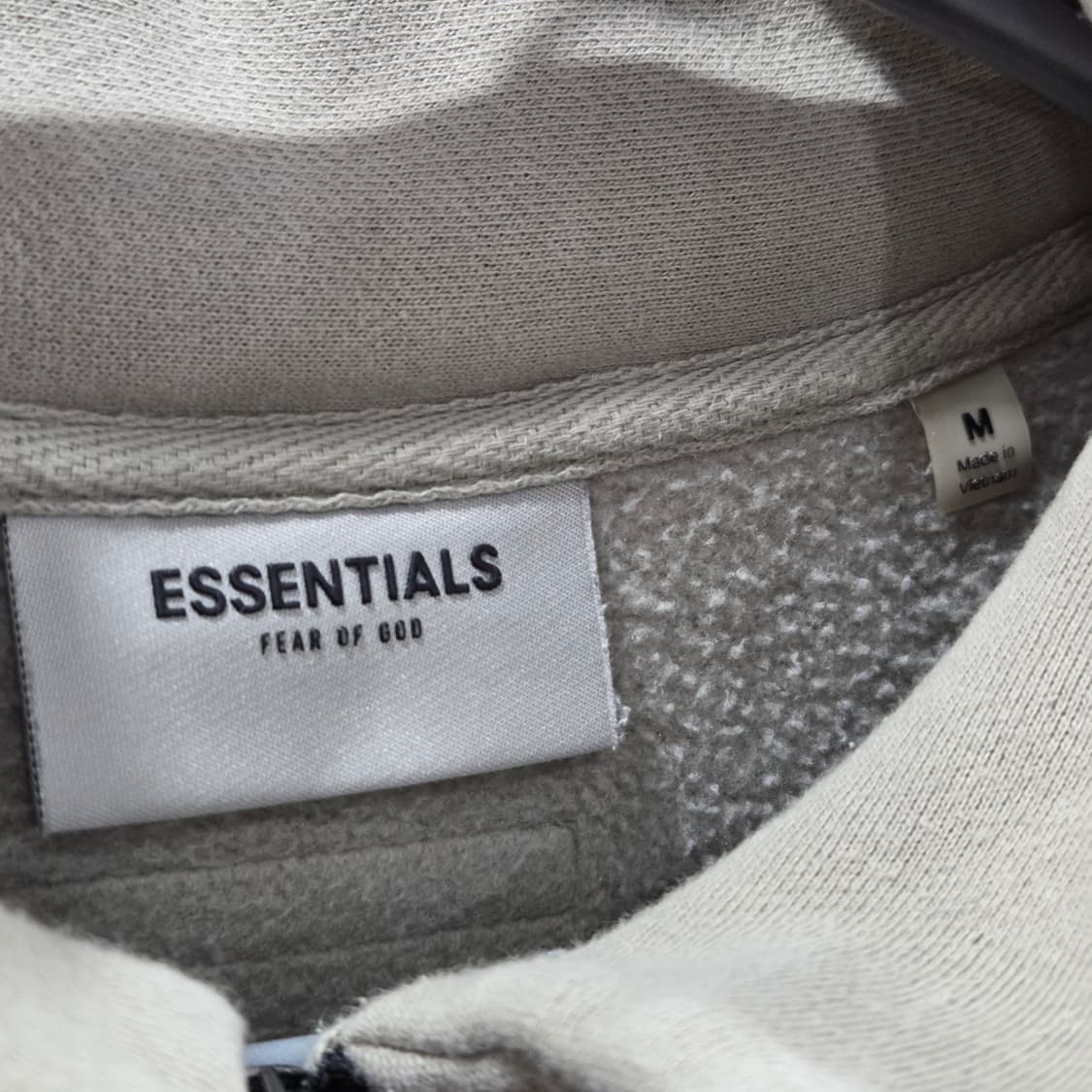 피어오브갓 에센셜 풀오버 하프집업 맨투맨 M 상품이미지4