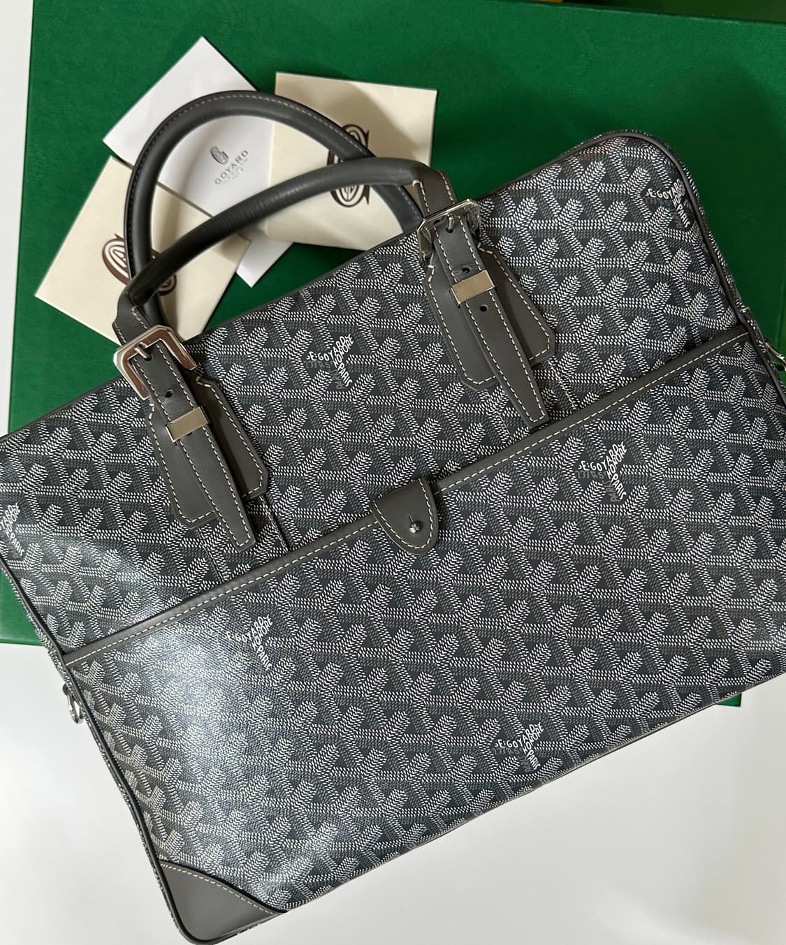 고야드 암바사드 서류가방 브리프케이스 MM 상품이미지4