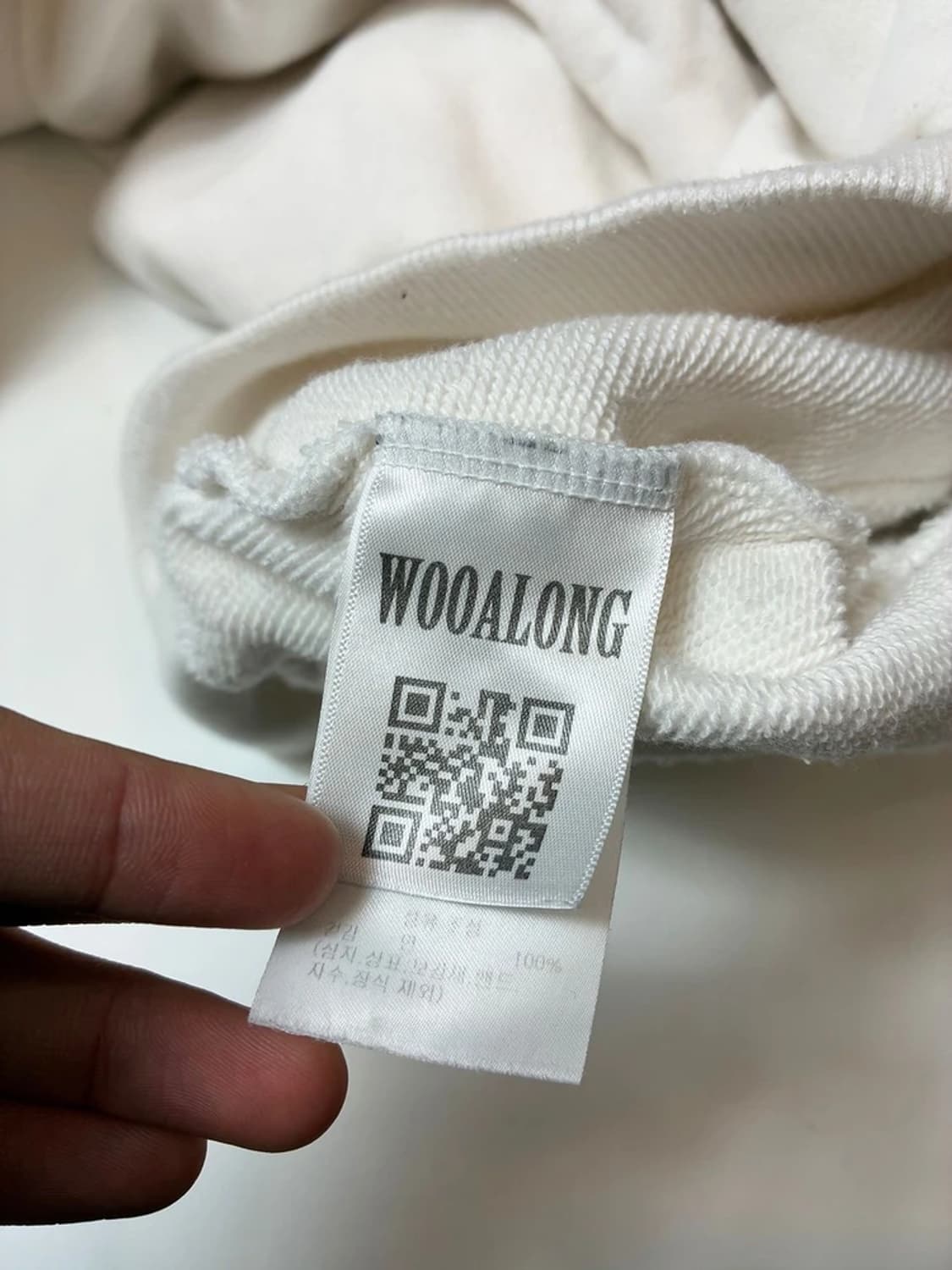 우알롱 시그니처 턱 슬리브 크롭 후드 집업 PN8727 상품이미지7