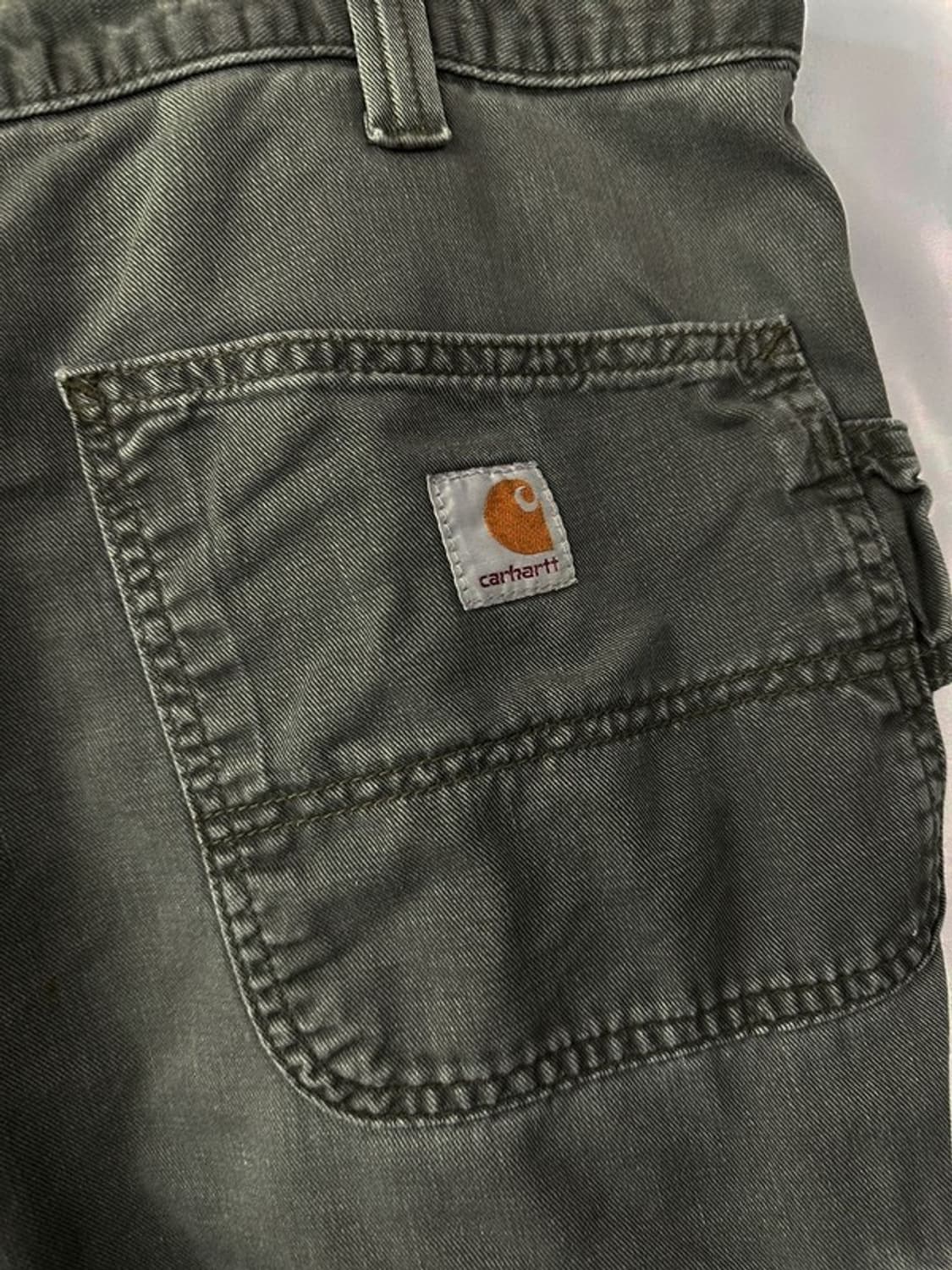 [38] CARHARTT 12SS MOS 더블카고쇼츠 모스그린 상품이미지3