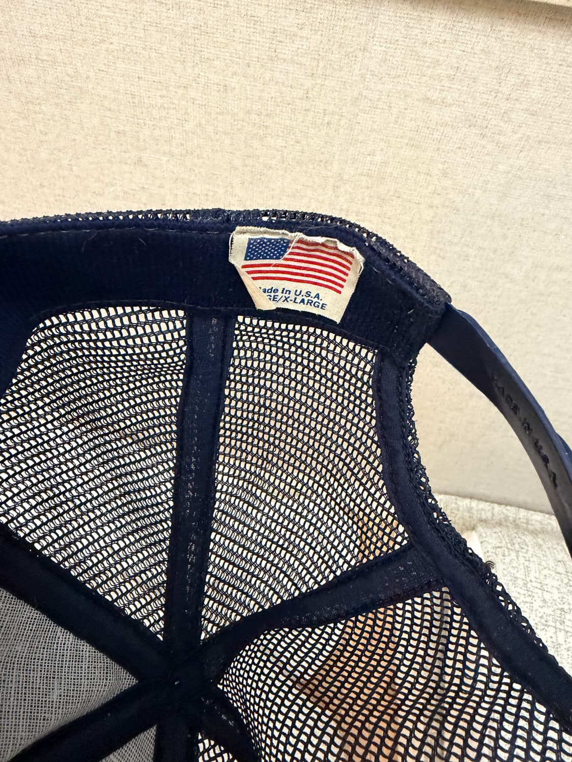 80~90s USA 빈티지 MLB 뉴욕 양키스 트러커 캡 상품이미지4