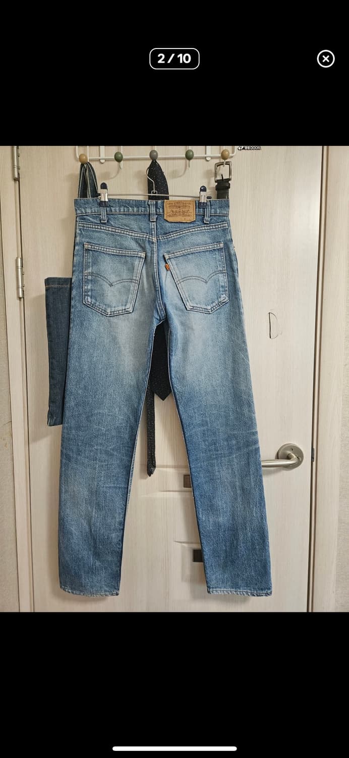 80s levi’s 505 orange 탭 32x32 상품이미지2