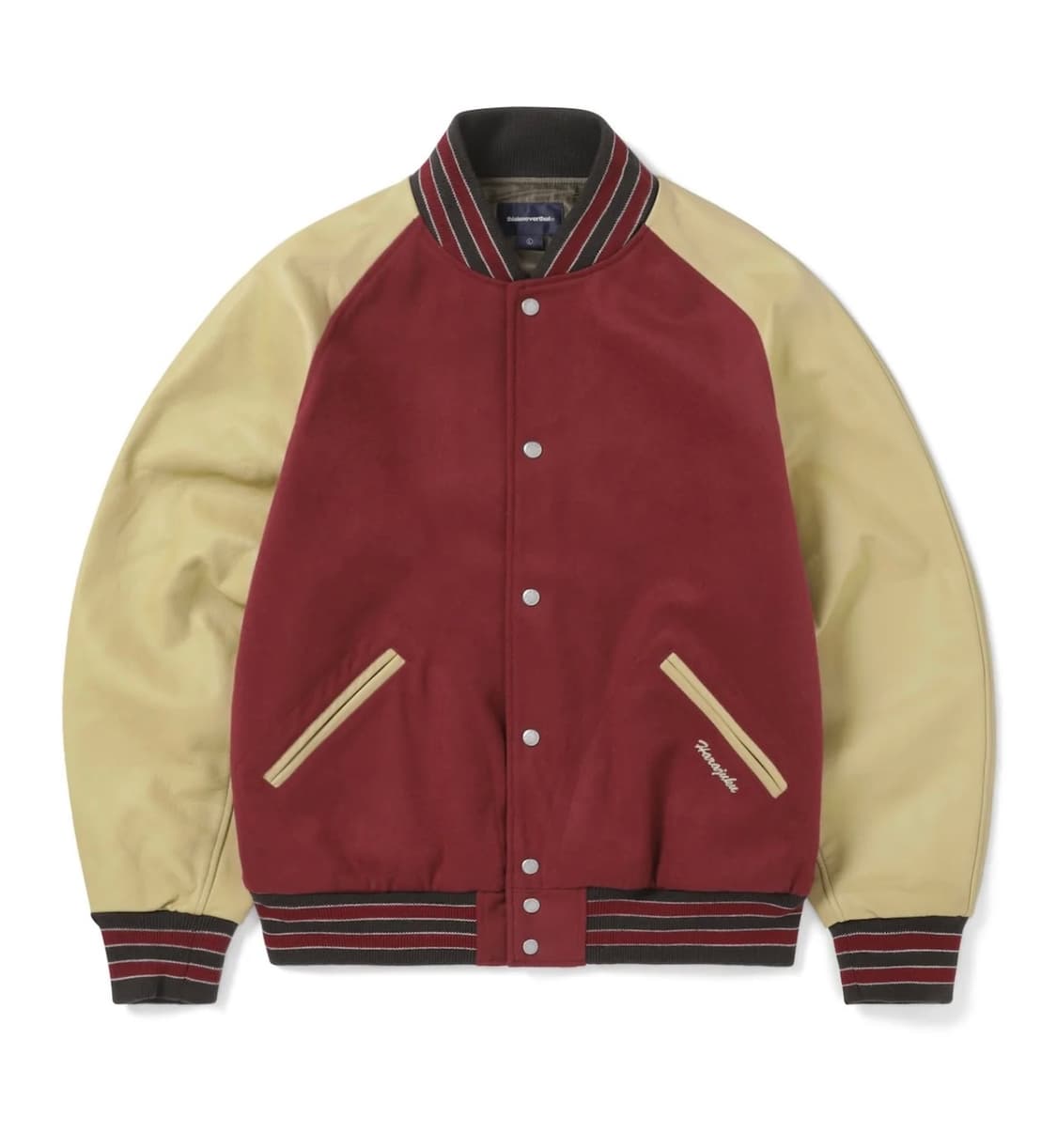 [L] 디스이즈네버댓 하라주쿠 래글런 바시티 자켓 상품이미지1