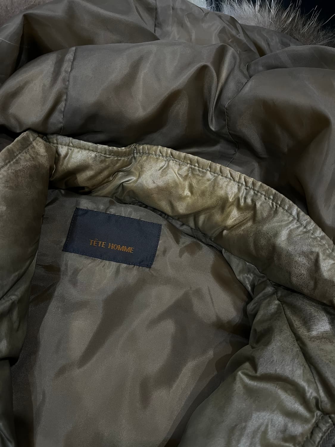 TETE HOMME 테테옴므 2way 유틸리티 다운 퍼 패딩 우먼즈 상품이미지8