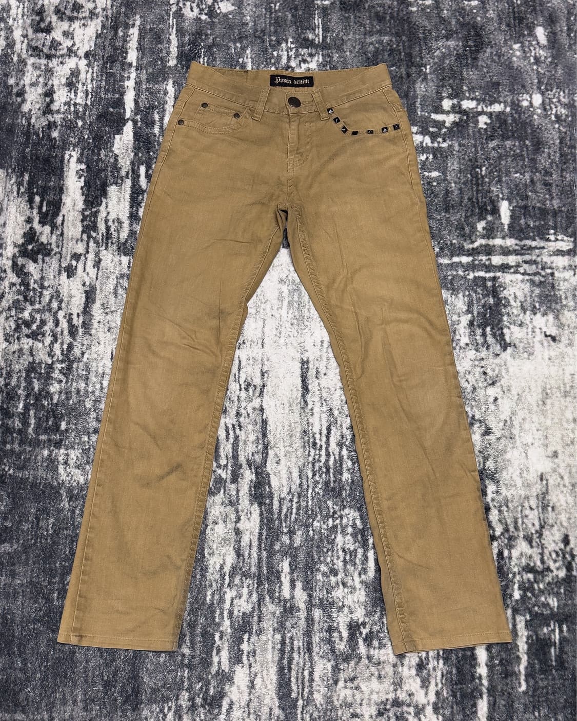 {PASTA DENIM} Stud Logo Pants LP 상품이미지3