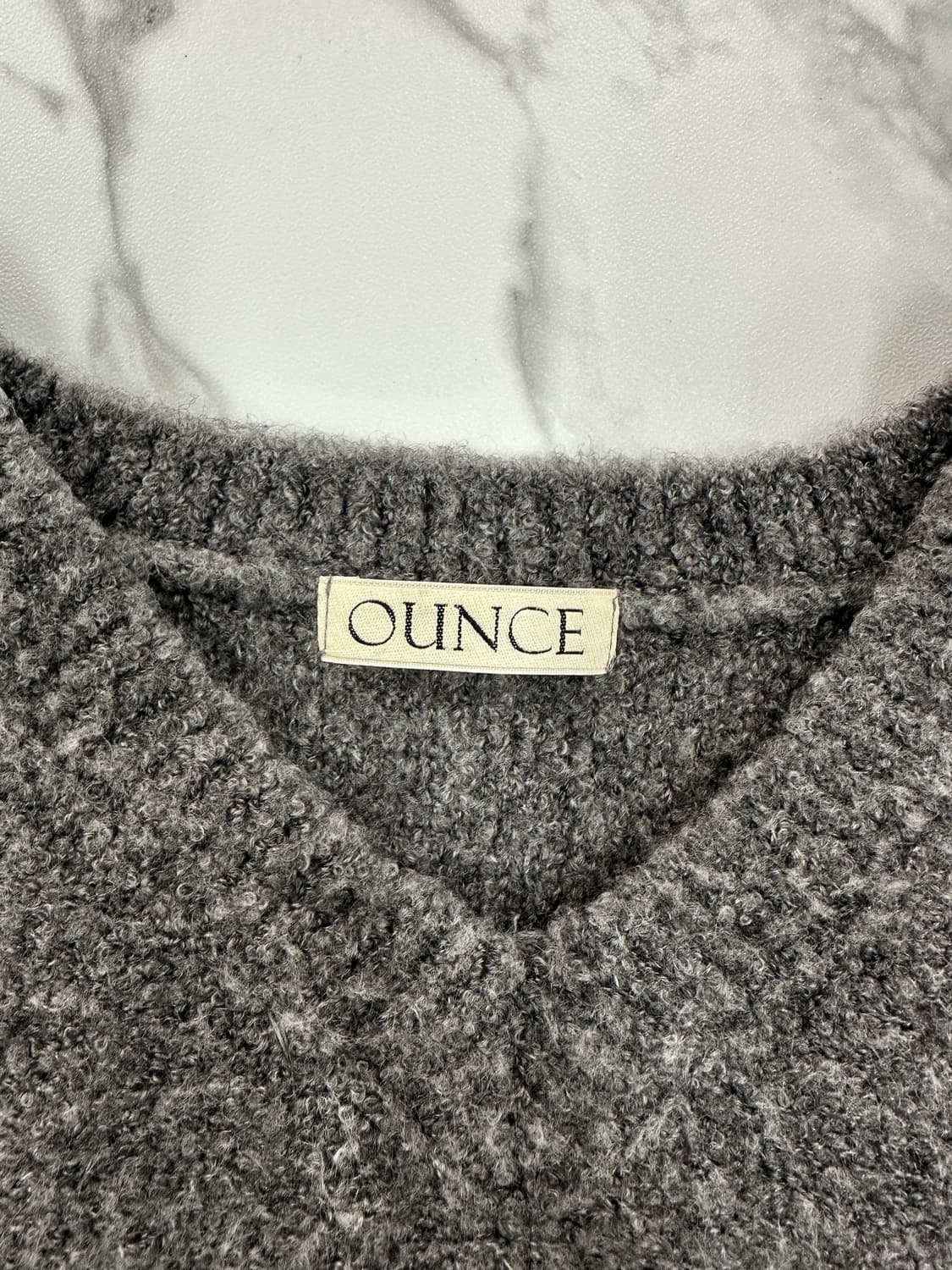 온스 ounce 브이넥 니트 상품이미지3