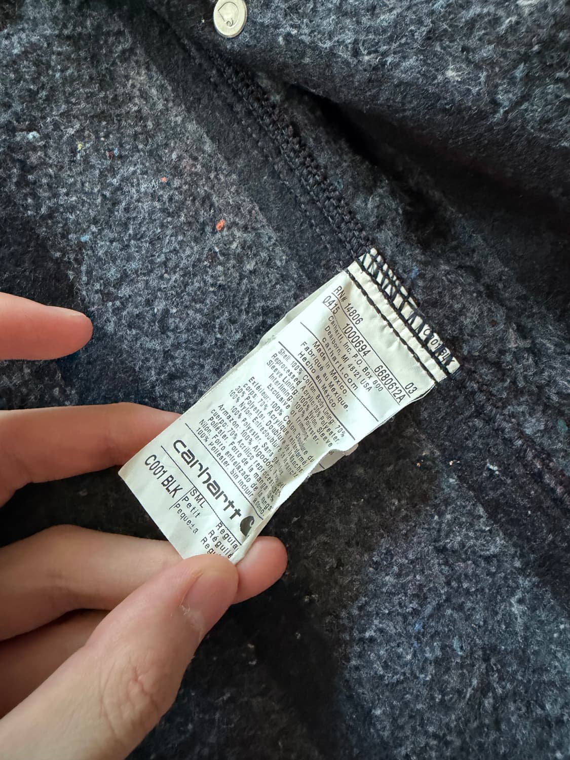 [S] 칼하트 미시건 자켓 초어자켓 c001 상품이미지3