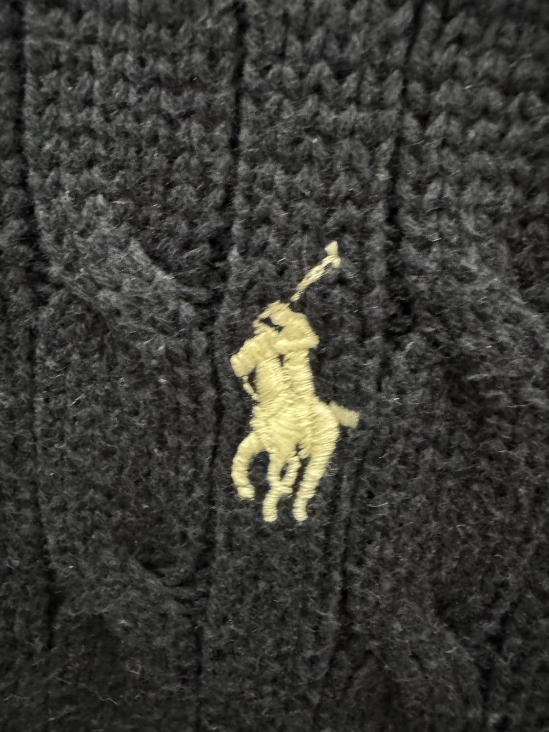 Ralph Lauren  폴로 랄프로렌 케이블 꽈베기 니트 - 네이비 상품이미지9