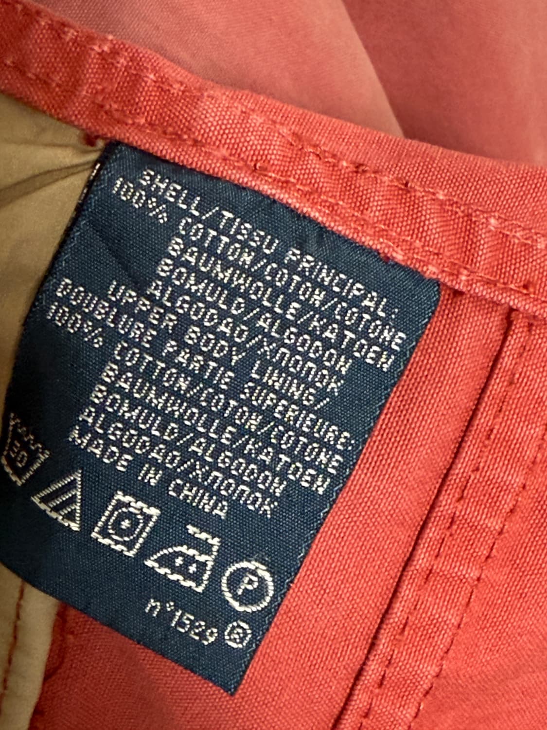 빈티지 선페이딩 폴로 랄프로렌 스윙탑 코튼 자켓 XL 상품이미지10