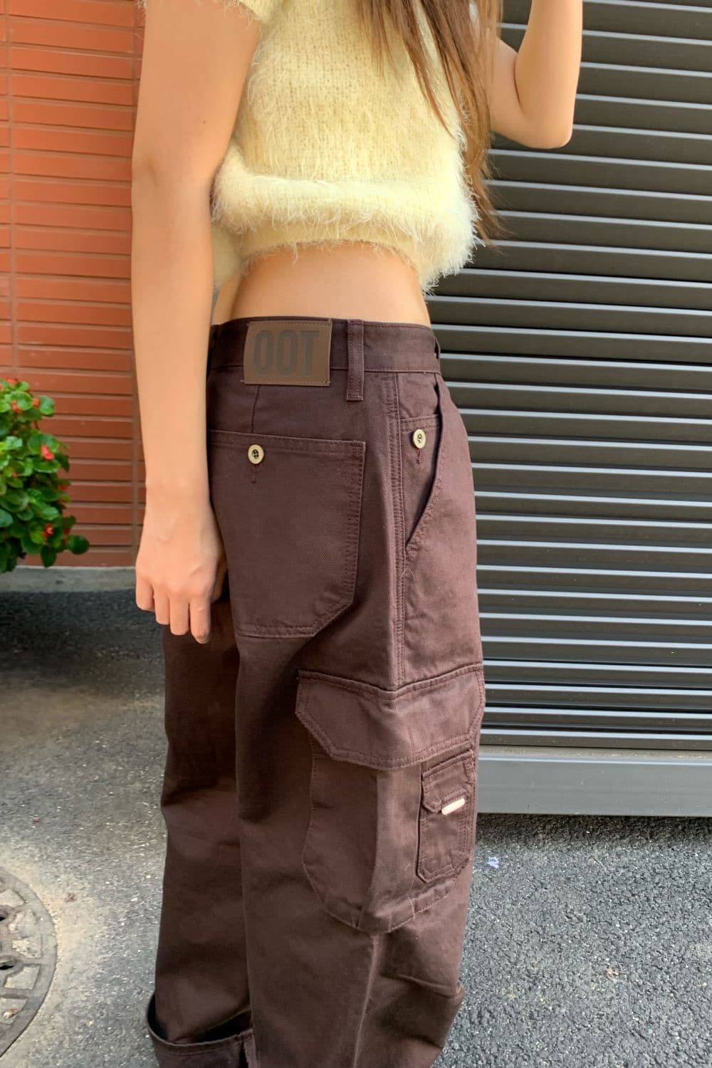 oot ootj 로우라이즈 카고팬츠 상품이미지1