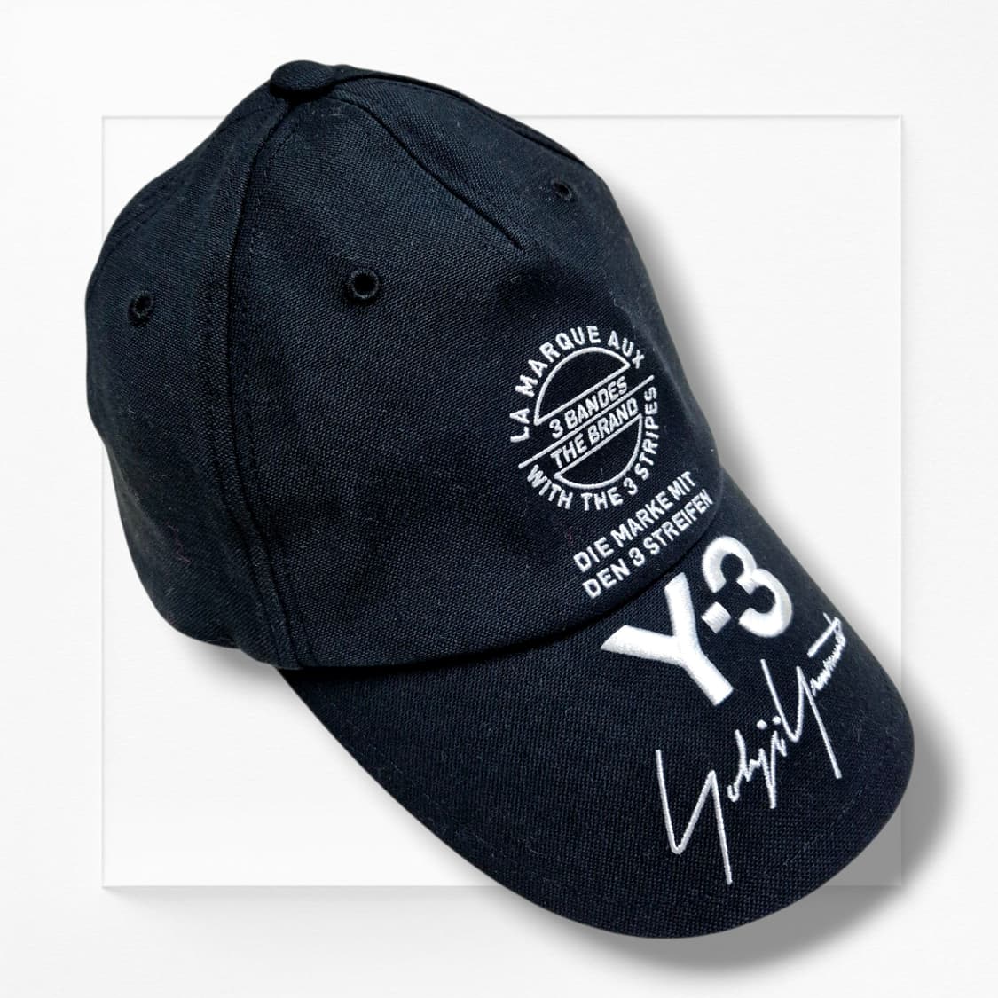 [레어템🔥] Y-3 요지 야마모토 x 아디다스 볼캡  상품이미지1
