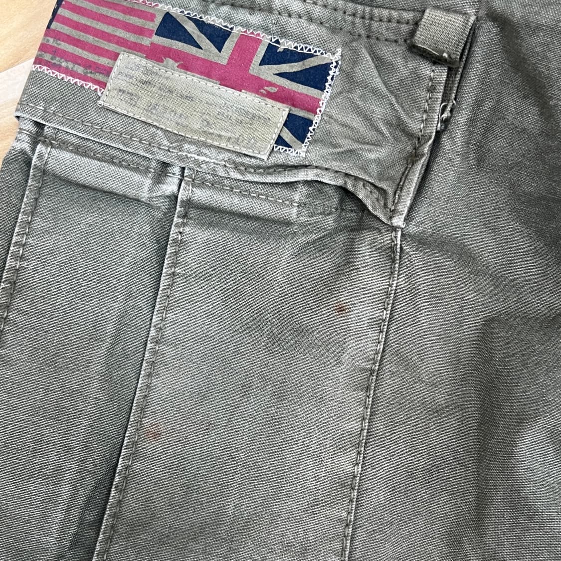 데님 앤 서플라이 랄프로렌 카키 밀리터리 카고 팬츠 32 상품이미지10