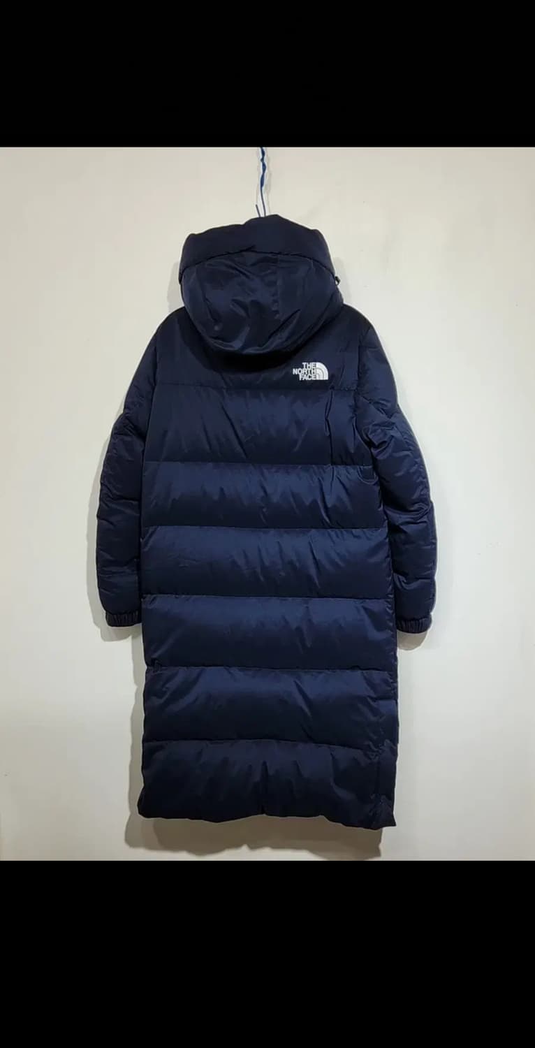 (S) 노스페이스 구스다운 롱패딩 점퍼 네이비 거위털 패딩코트  상품이미지6