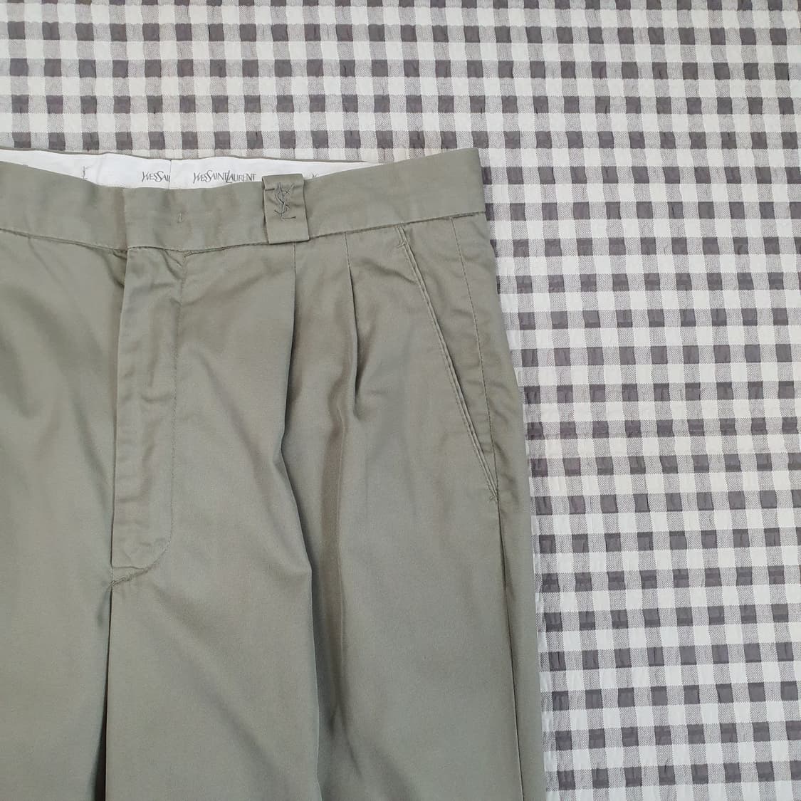 입생로랑 와이드 면바지 남자30 상품이미지3