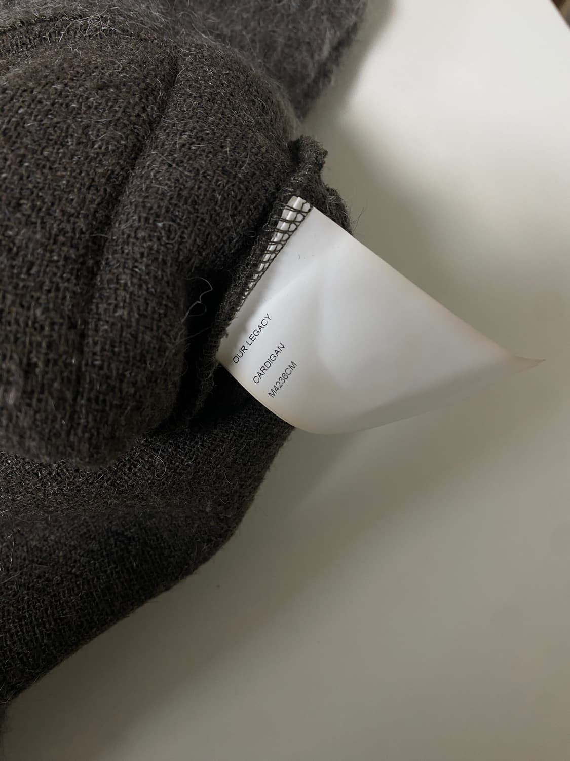 ourlegacy mohair cardigan 46size 상품이미지9