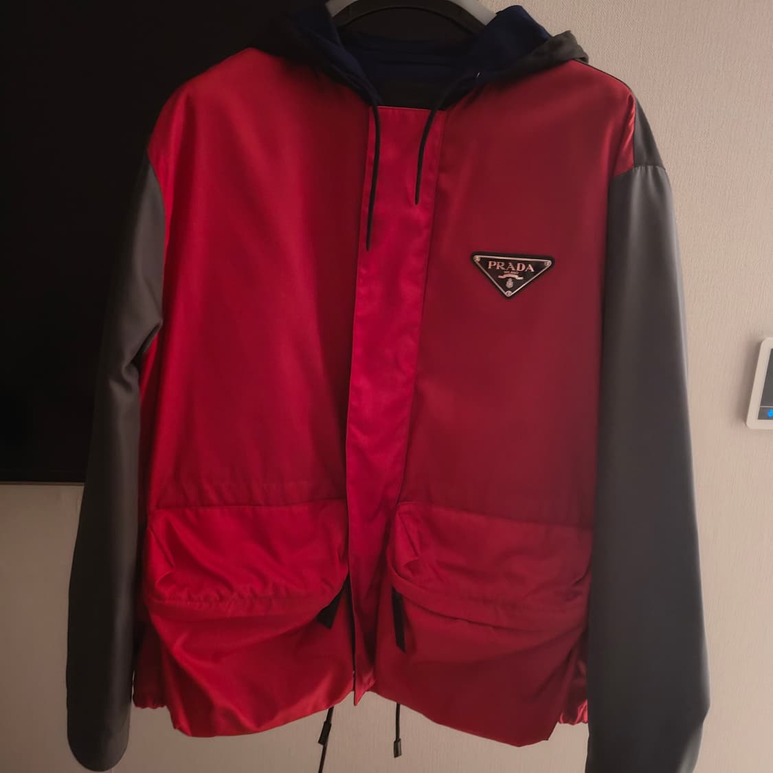 프라다 컬러블록 자켓 M사이즈 상품이미지1