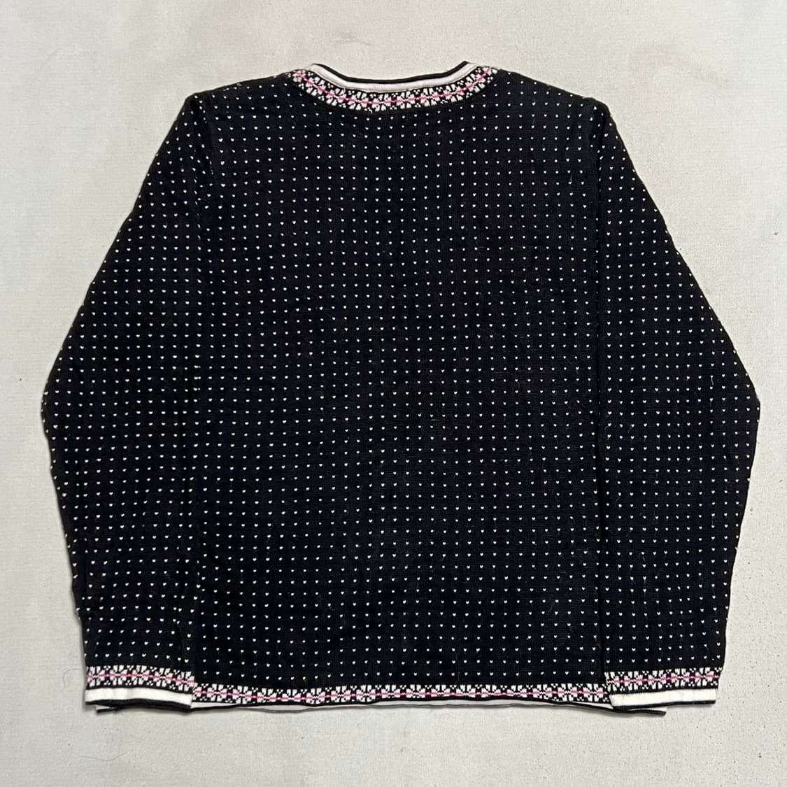 M 알프레드 더너 블랙 크리스마스 크루넥 니트 상품이미지3