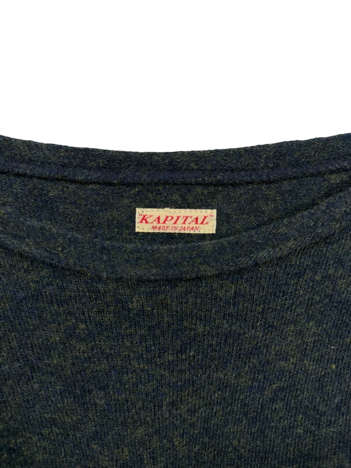 kapital loose boat neck knit 상품이미지3