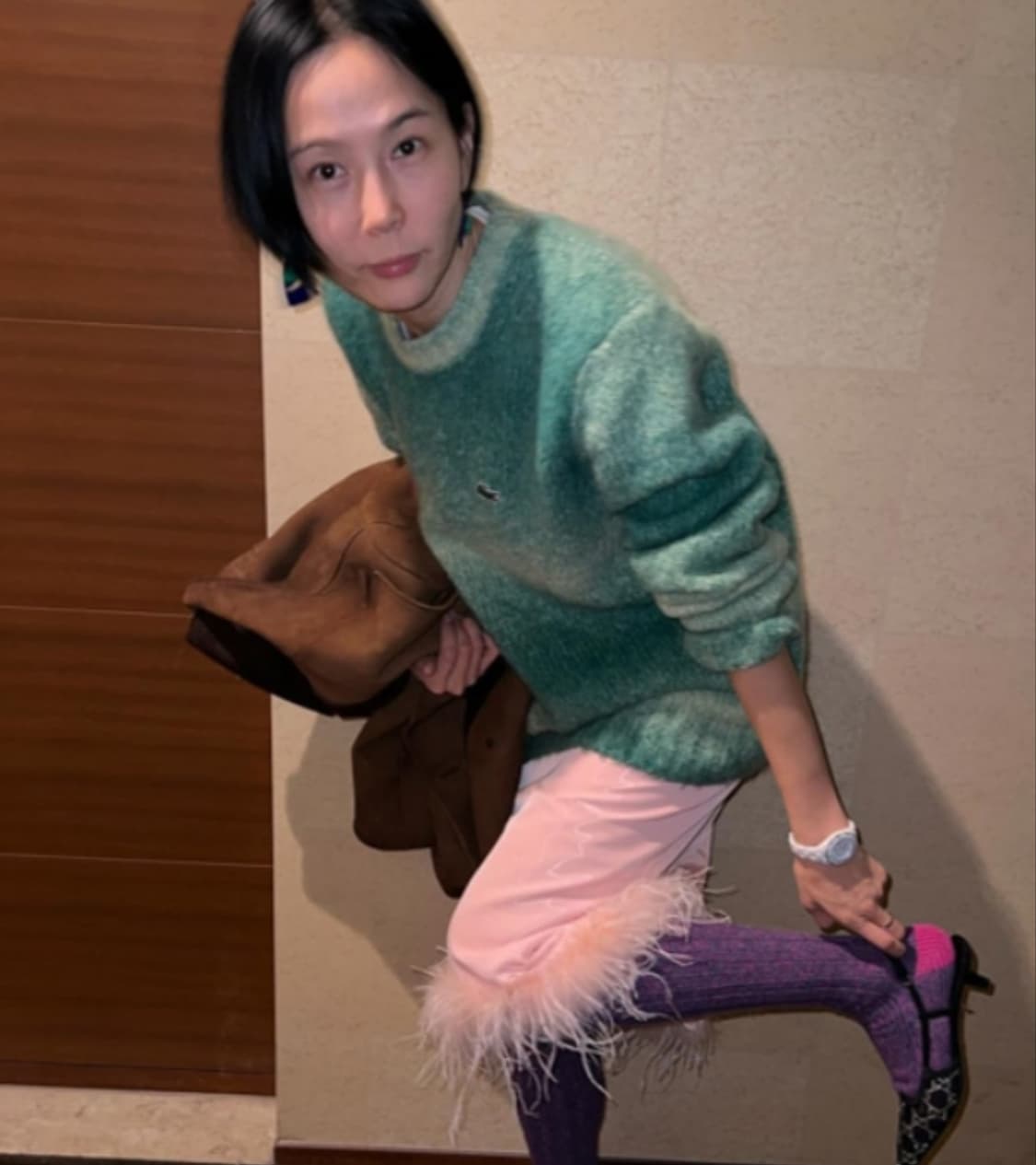 라코스테 그라데이션 니트 상품이미지2