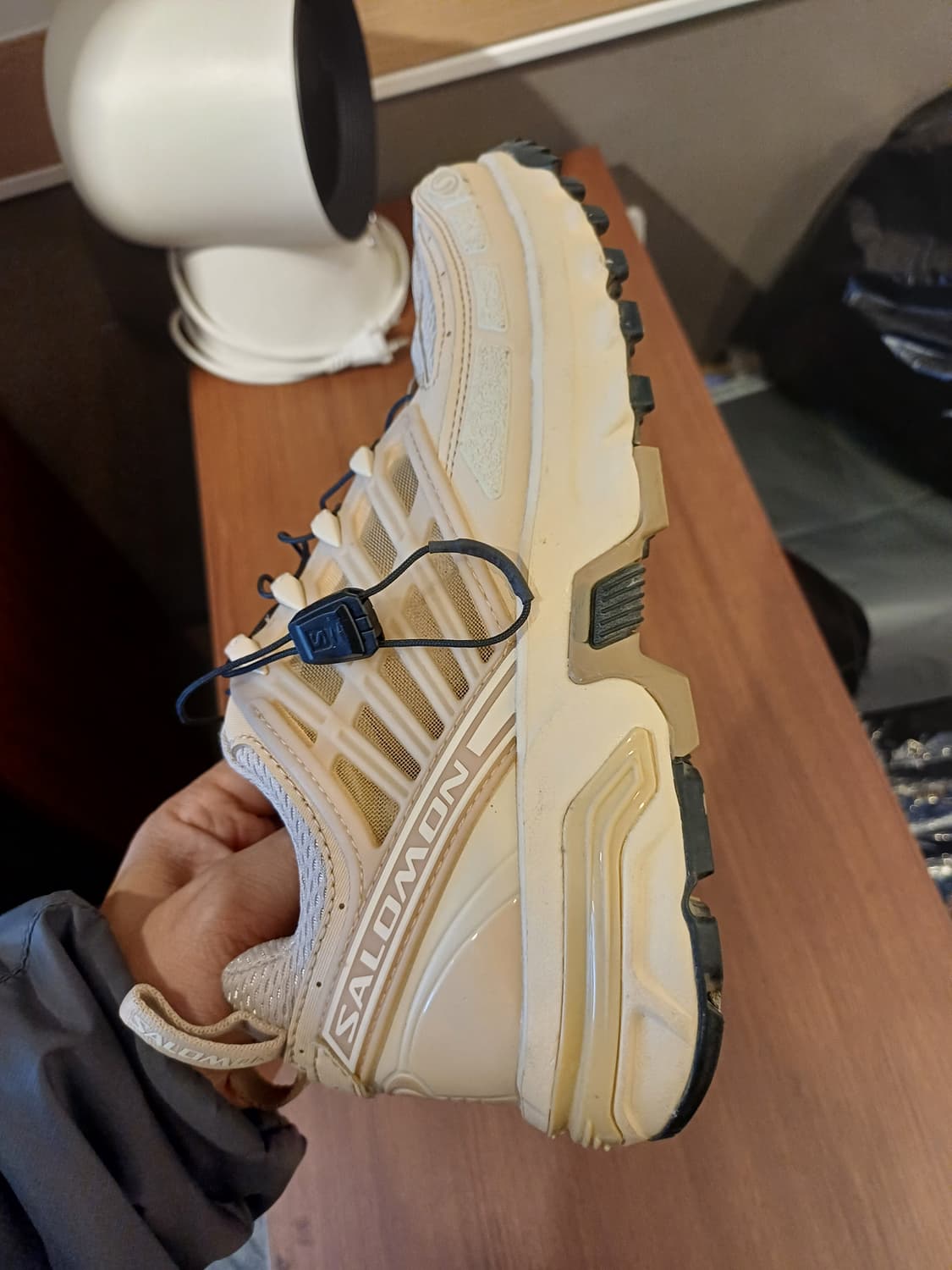 살로몬 우먼 프로 어드밴스 사파리 245사이즈 베이지 상품이미지4