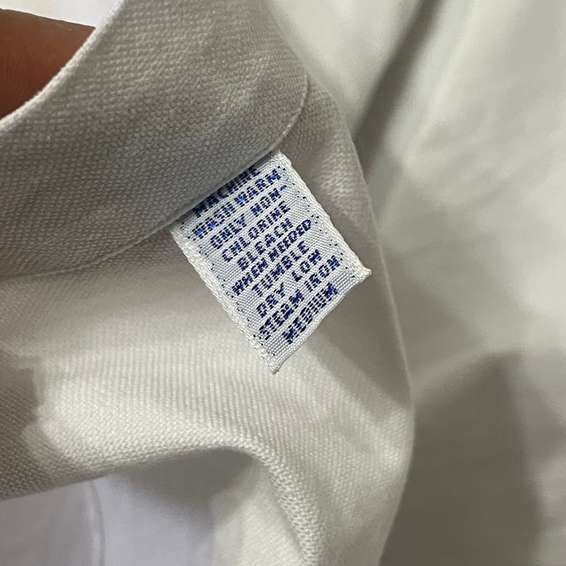 폴로 화이트 공용 셔츠 남방 옥스포드 상품이미지5