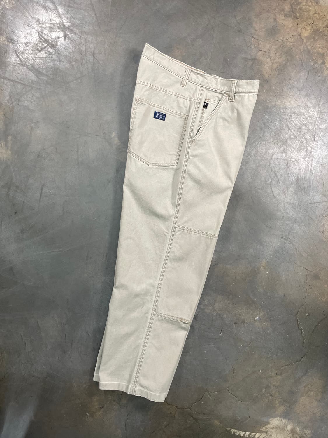 00s 게스 더블니 와이드 팬츠 상품이미지3