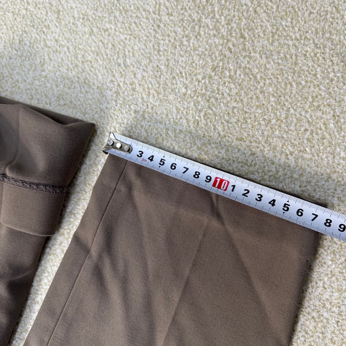 [32] 새상품 무신사스탠다드 와이드 히든 밴딩 슬랙스 0115T1 상품이미지8