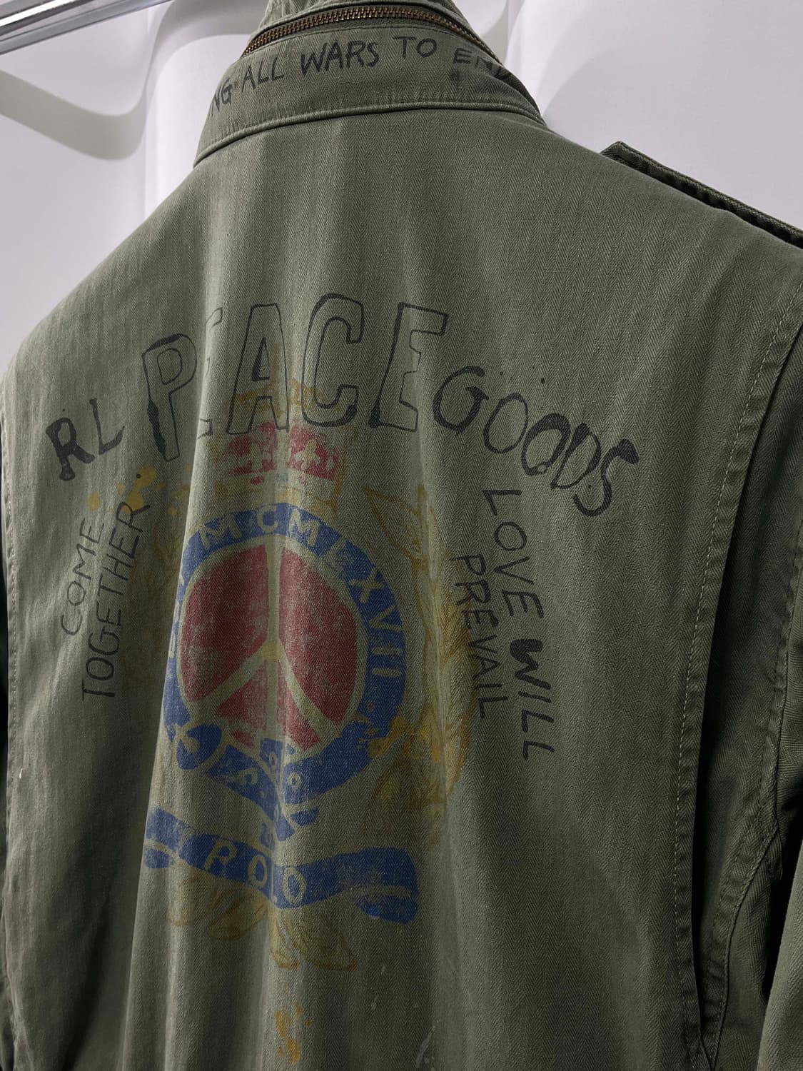 폴로 랄프로렌 올오버 피스 그래피티 M65 유틸리티 필드 자켓 상품이미지8