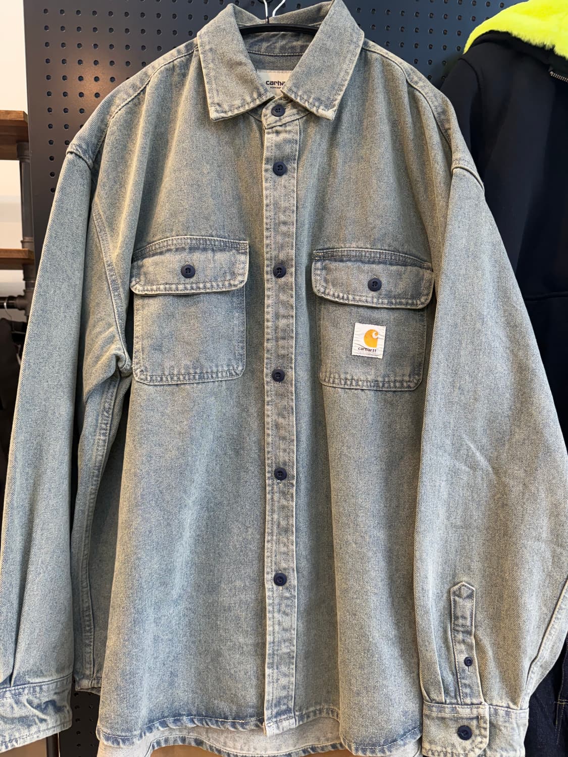 Carhartt 데님 셔츠 상품이미지4