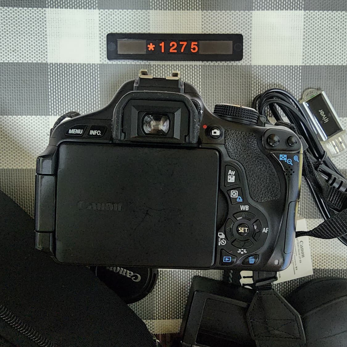 캐논 EOS 600D 디지털카메라 가방 세트 상품이미지4