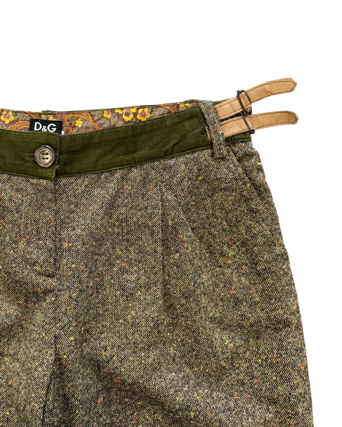 돌체앤가바나 스펙클 트위드 크롭 팬츠 상품이미지7