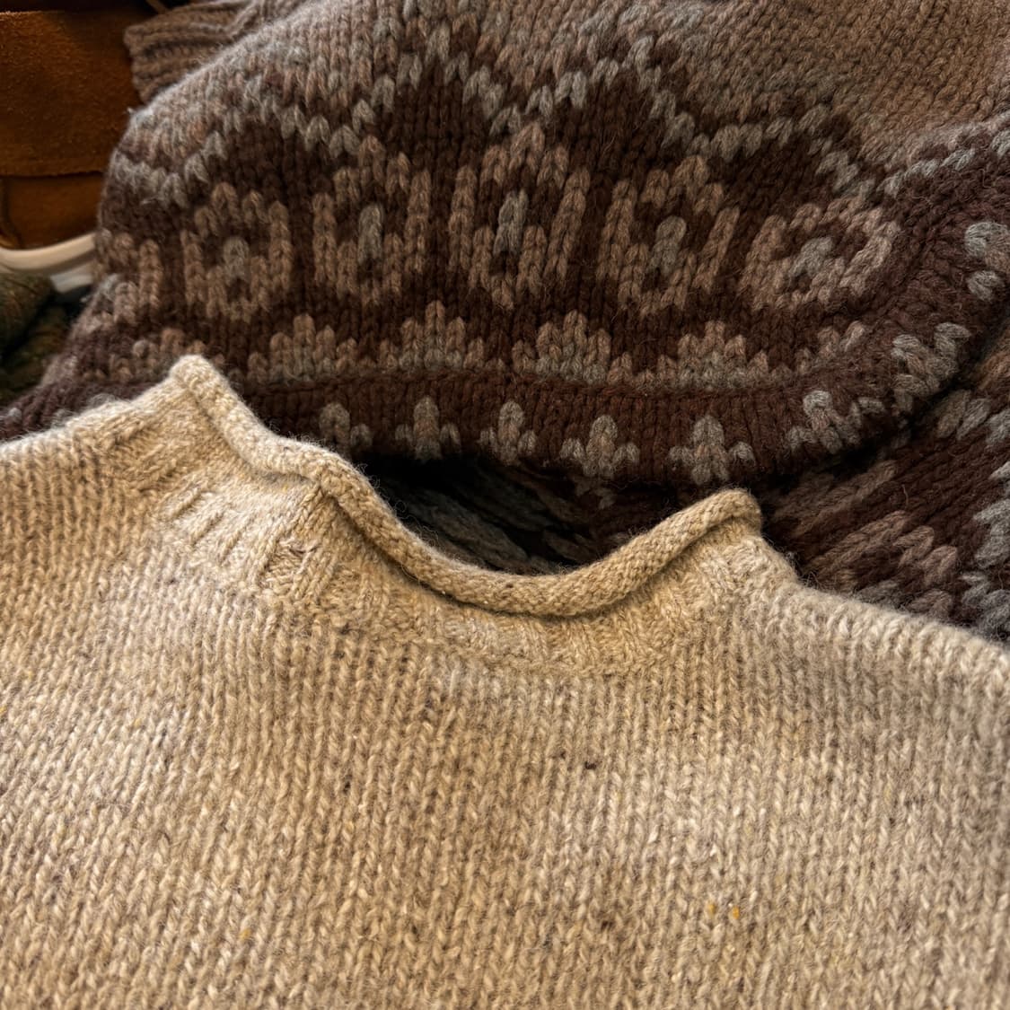 티볼리 실크 울 혼방 롤넥 스웨터 상품이미지3