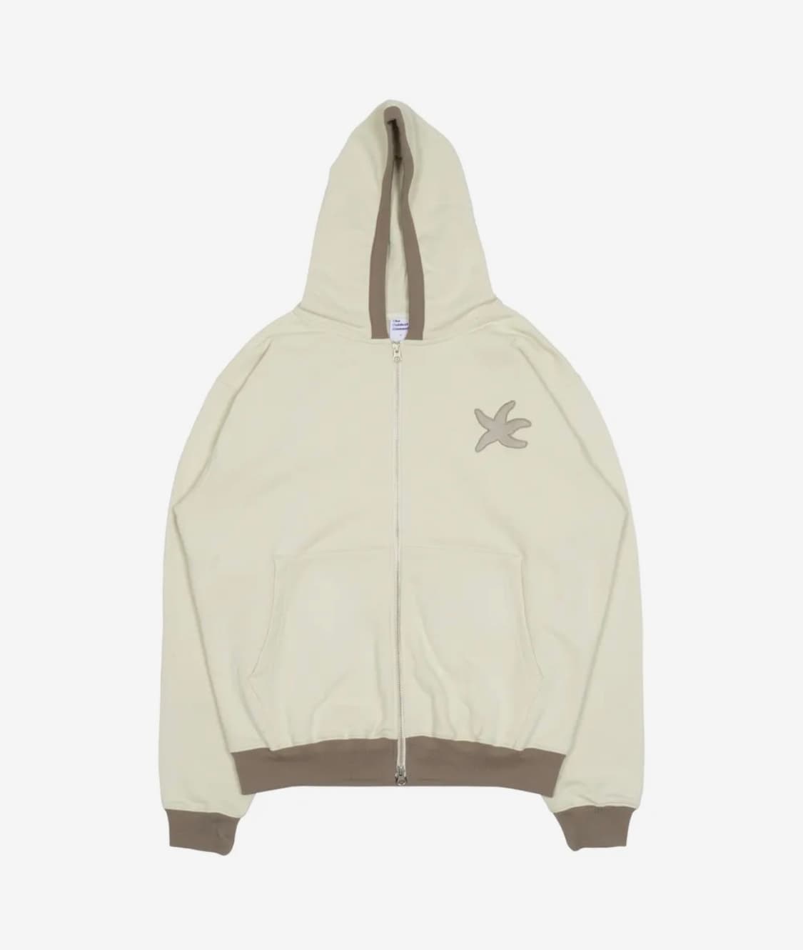 더콜디스트모먼트 TCM line hooded zip-up (brown)  상품이미지1