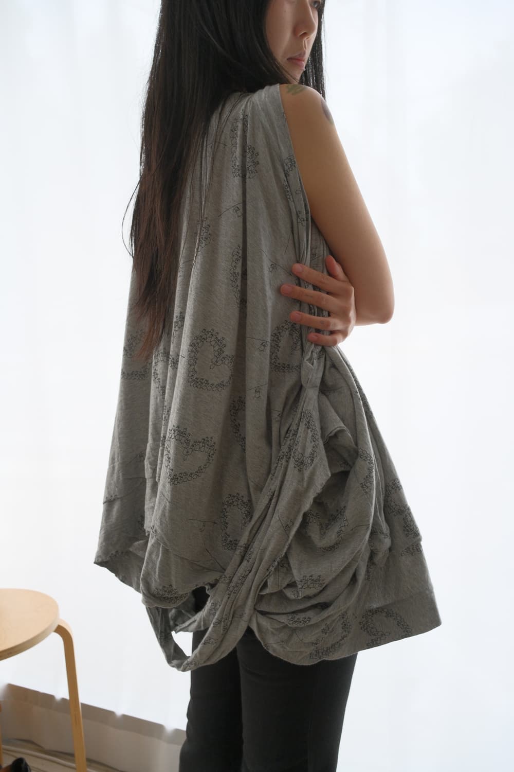 Draped sleeveless  상품이미지4