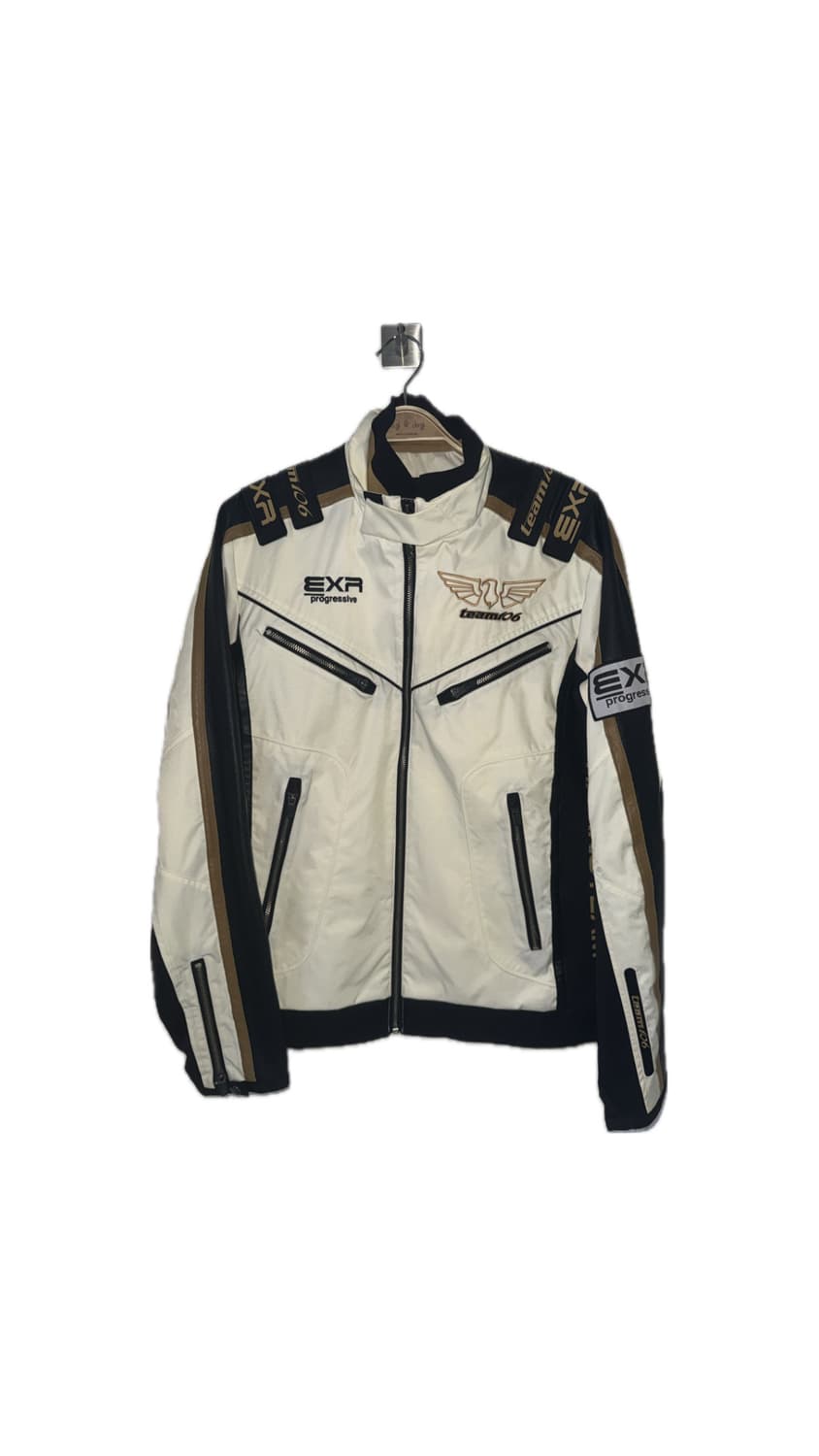 EXR 레이싱 자켓 아이보리 상품이미지1