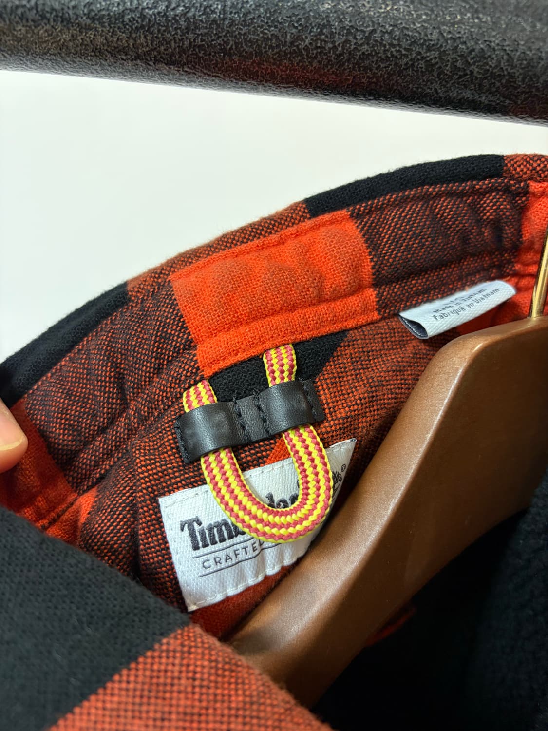 (L) 팀버랜드 레드 버팔로 체크 플란넬 셔츠 상품이미지4