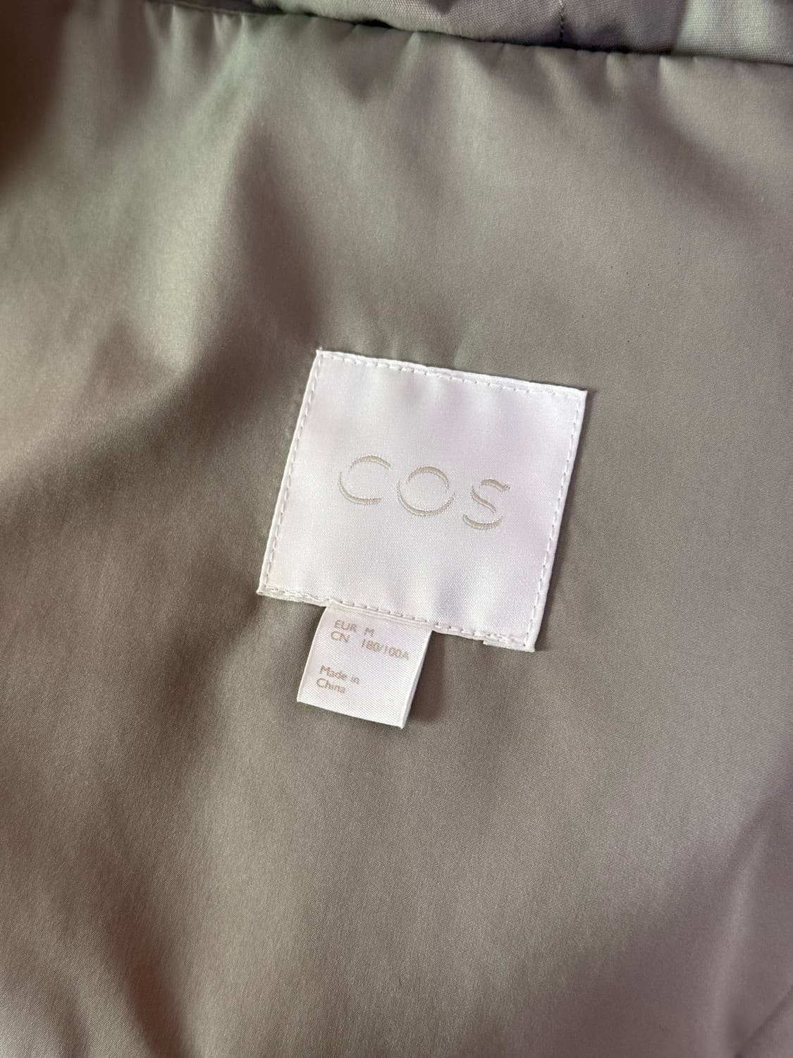 COS 코스 봄버 라이트카키 [M] 상품이미지5