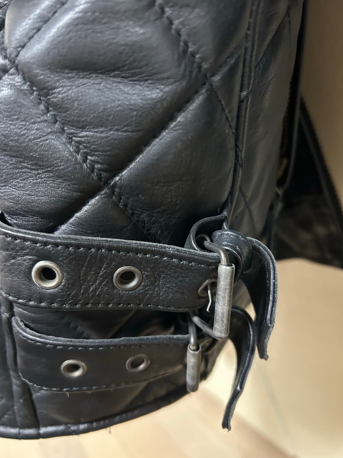 블랙카페 런던 바이크 레더자켓 상품이미지6