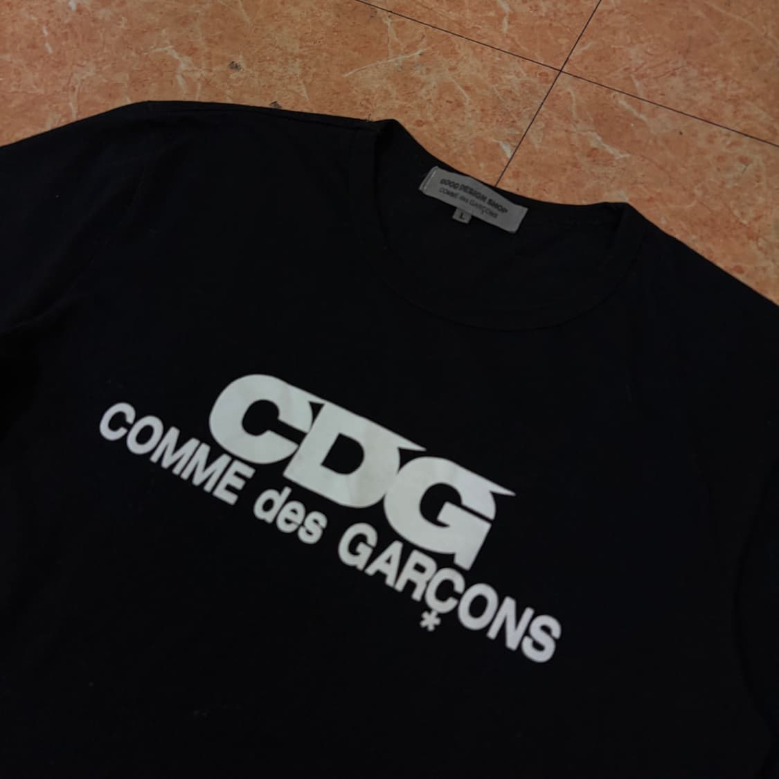 꼼데가르송 CDG 블랙 반찬 티셔츠 상품이미지4