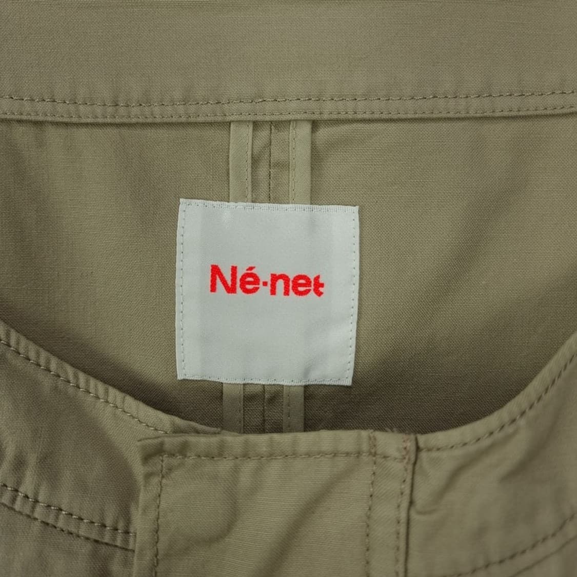 [네넷] 이세이미야케 카라리스 논카라 피시테일 파카 야상 P01504 상품이미지6