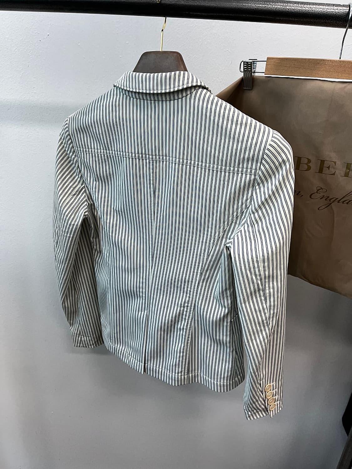 여) 버버리 스트라이프 자켓  상품이미지6