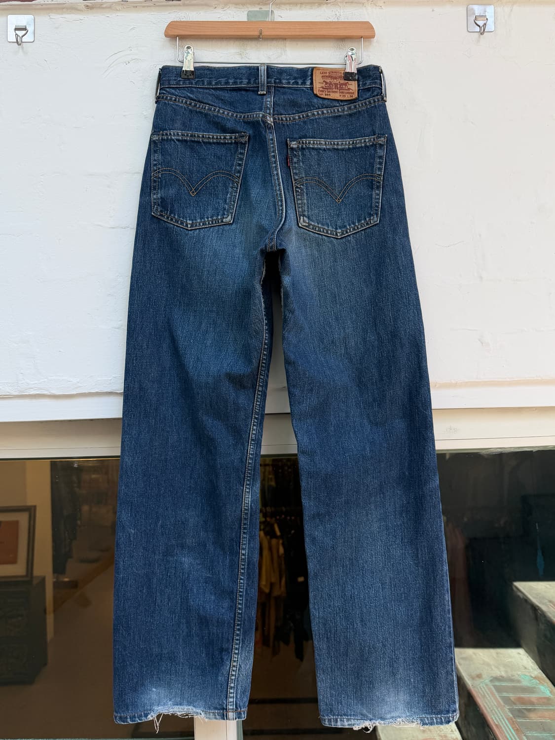 Levis 504 리바이스 스트레이트 데님 팬츠 29x36 상품이미지7