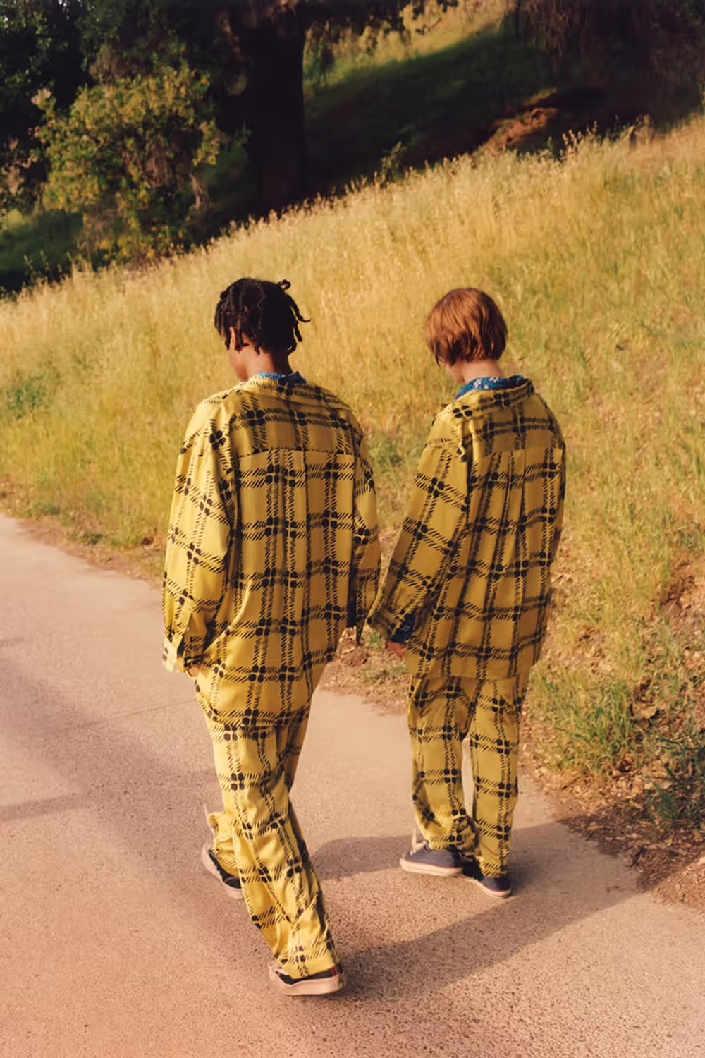 유니클로 x 마르니 셔츠 베이지/핑크 M 상품이미지5