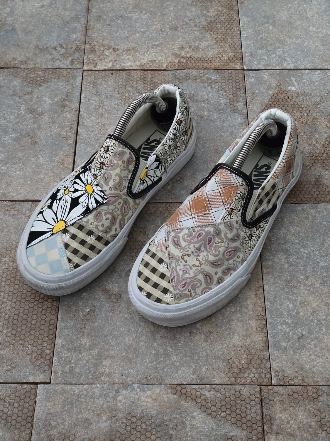 (245)반스 메도우 패치워크 슬립온  상품이미지1